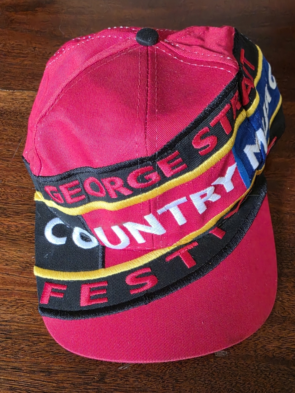 Vintage 90’s George Strait Country Music Festival CMF SnapBack Hat